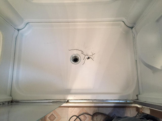Shower Repair Before