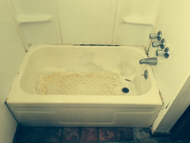 Bathtub Refinishing (Before)