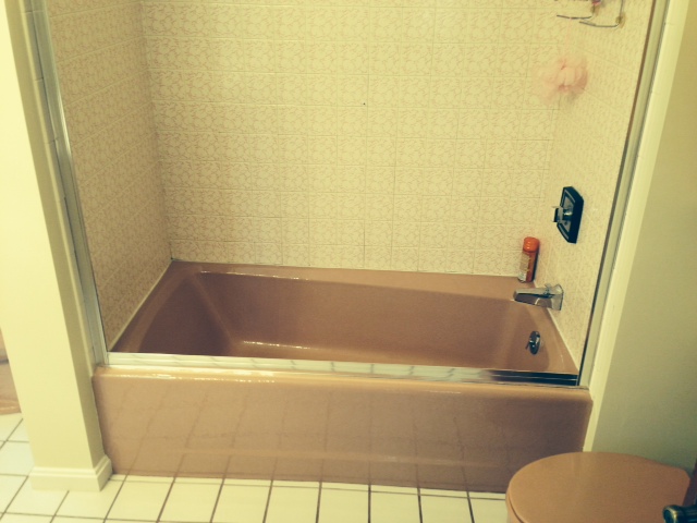 Shower Refinishing (Before)